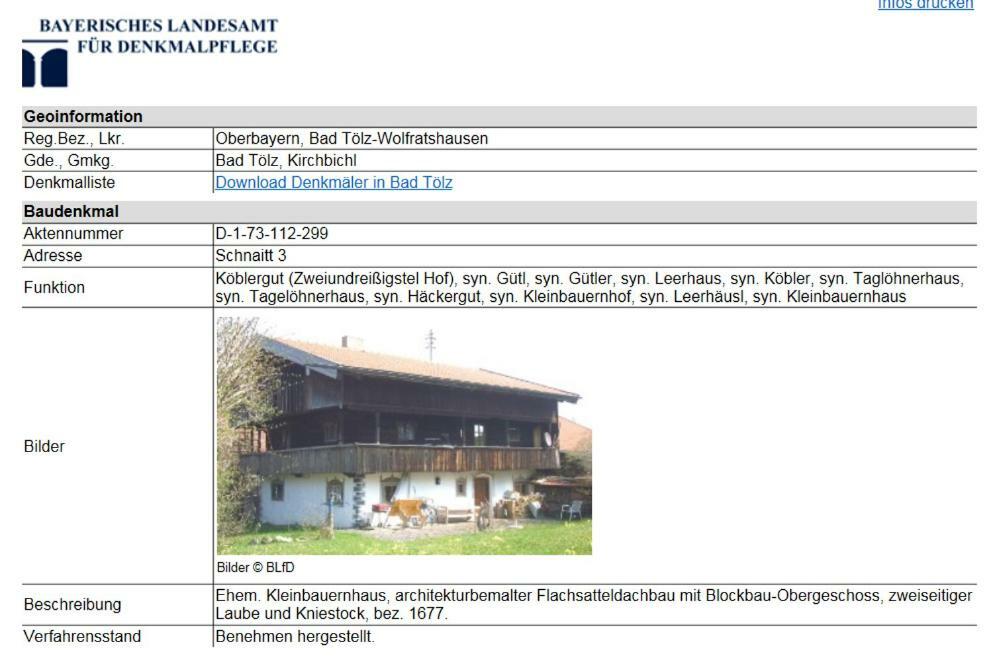 Ferienhaus Toelzer Land Bad Tölz Esterno foto